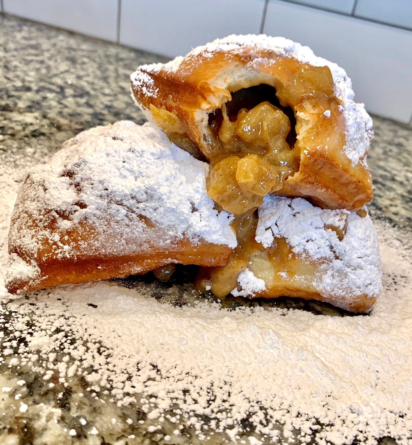 2 Filled Beignets