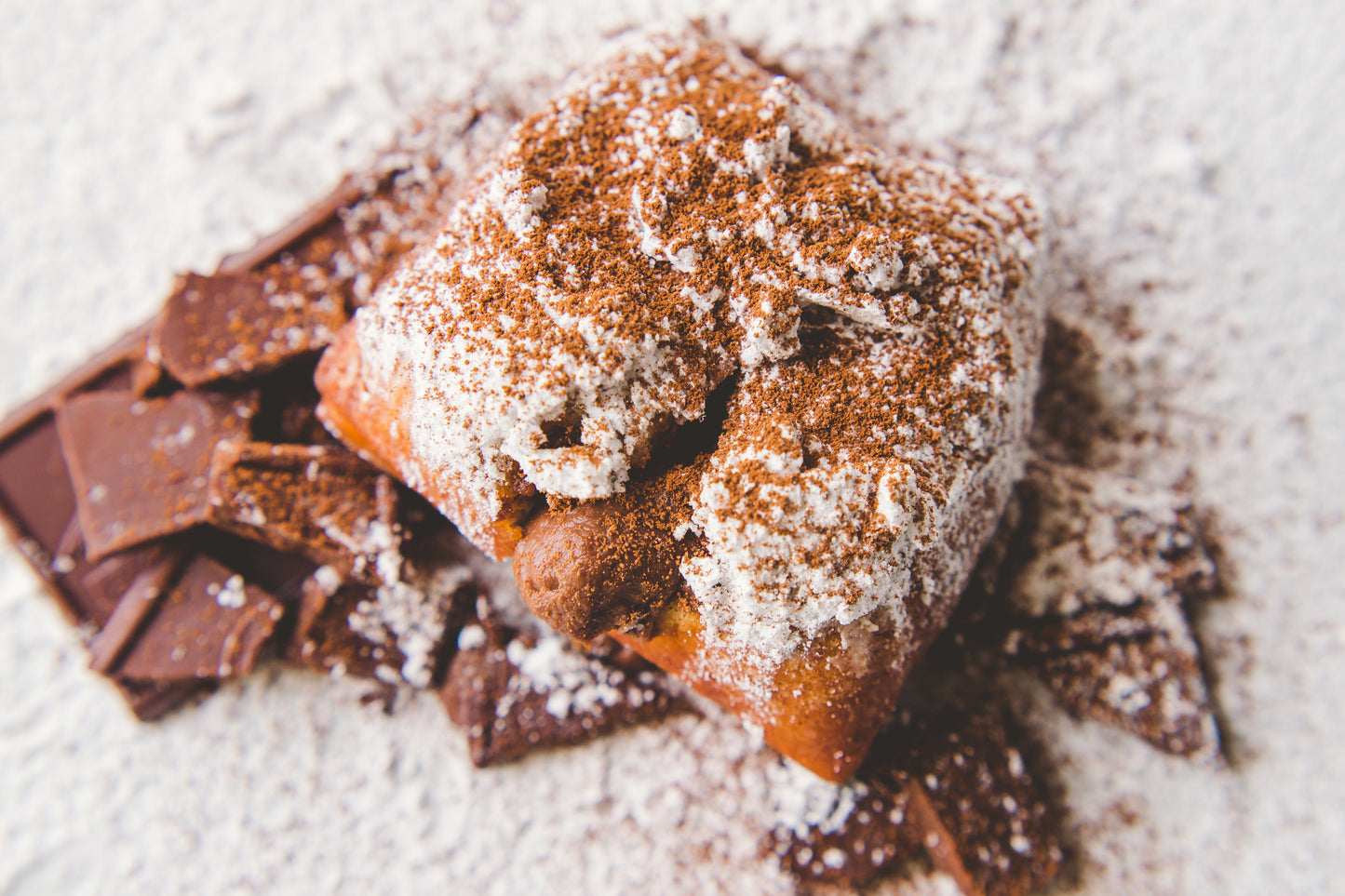 2 Filled Beignets